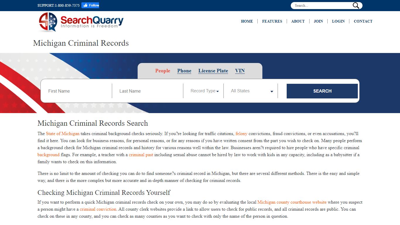 Free Michigan Criminal Records | Enter a Name & View ... - SearchQuarry